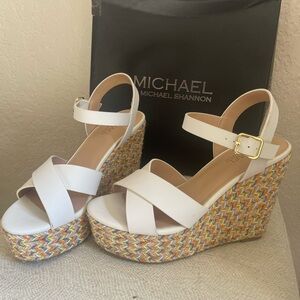 Michael Kors wedge sandals